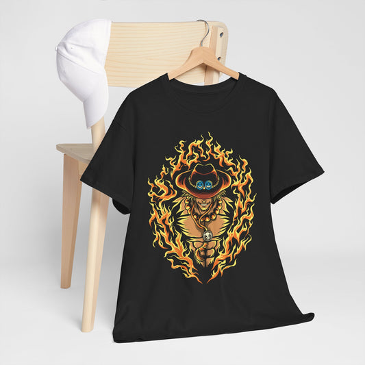 Fiery Tiger Flame T-Shirt