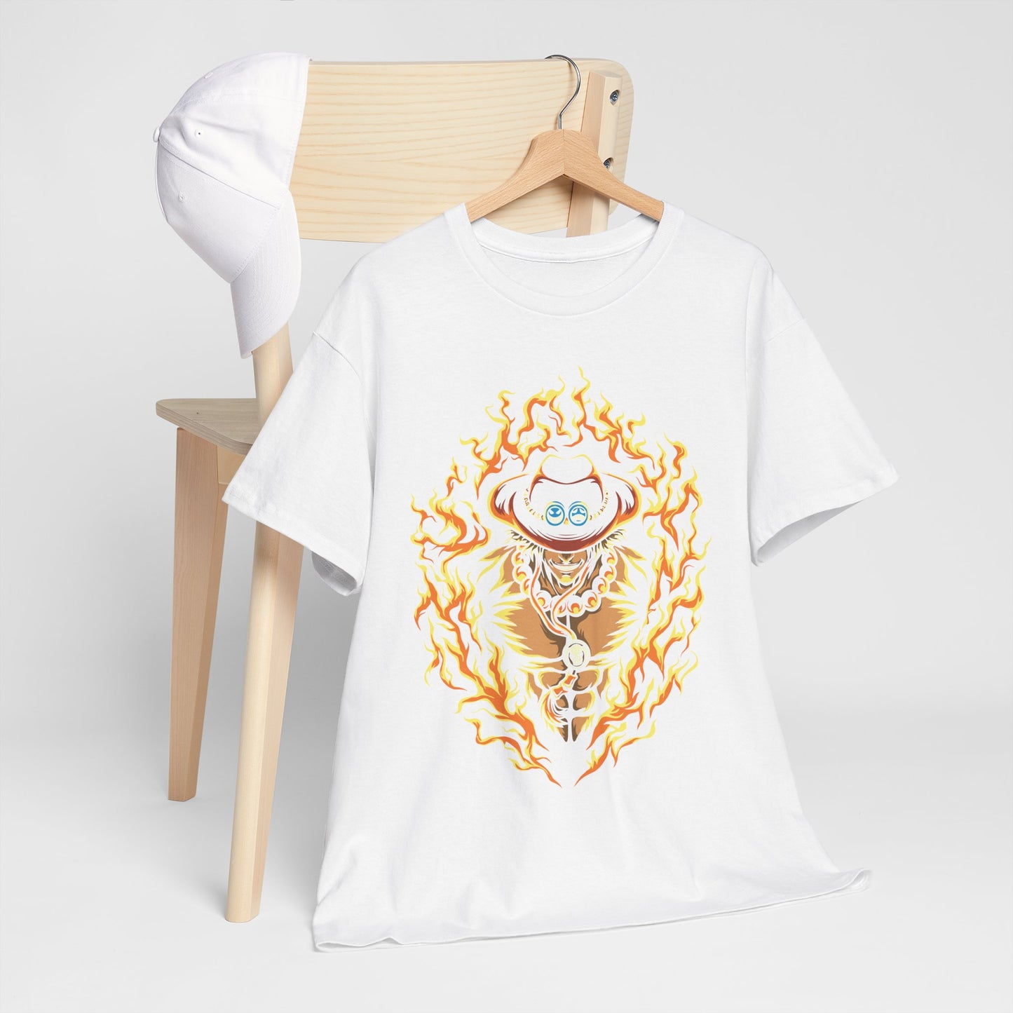 Fiery Tiger Flame T-Shirt