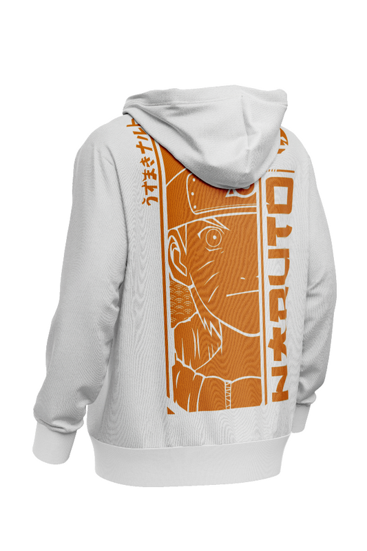 Naruto Uzumaki Hoodie – Orange Blast Edition